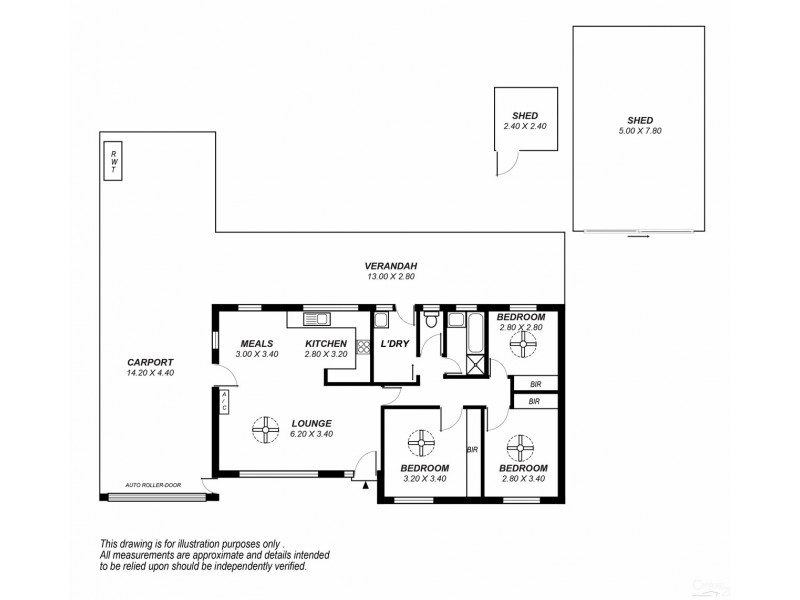 53 Kenneth Road, Morphett Vale SA 5162 Floorplan