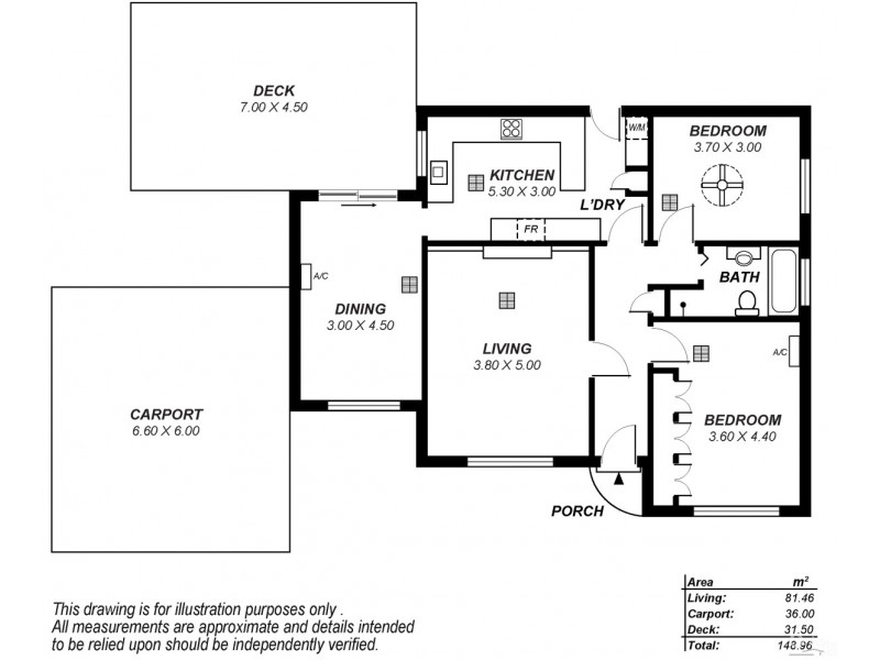 14 Abbeville Terrace, Marion SA 5043 Floorplan