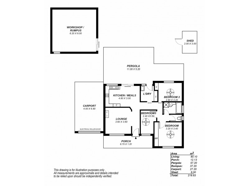 8 Kauri Court, Noarlunga Downs SA 5168 Floorplan