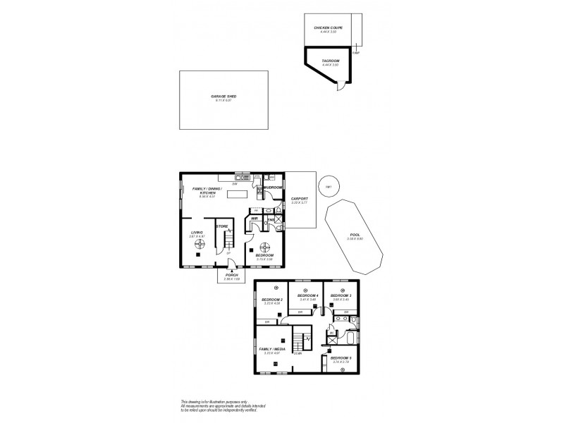 44 Vaucluse Drive, Happy Valley SA 5159 Floorplan