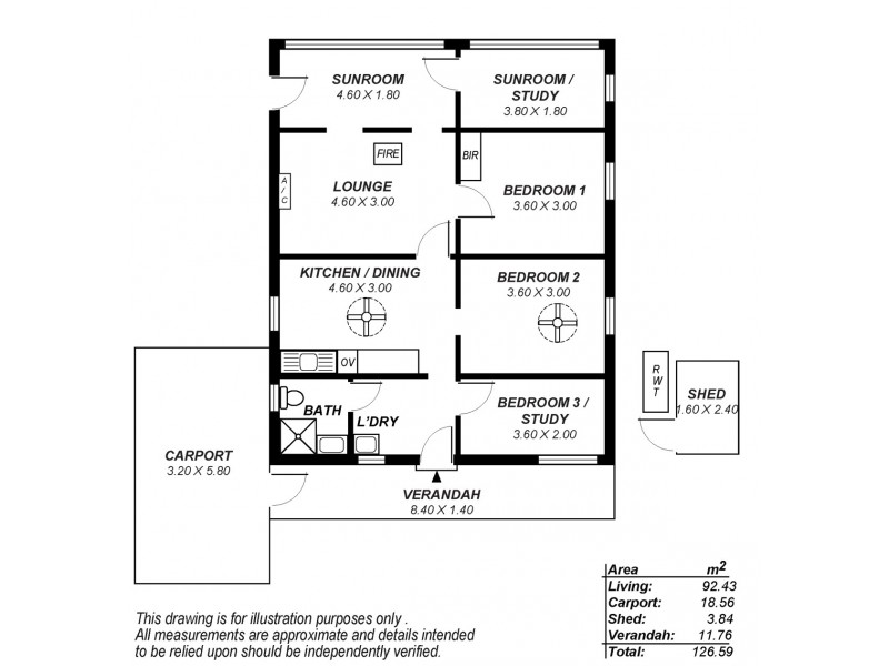 30 Benny Avenue, Port Noarlunga SA 5167 Floorplan