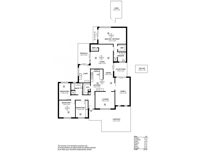23 Cedar Avenue, Warradale SA 5046 Floorplan