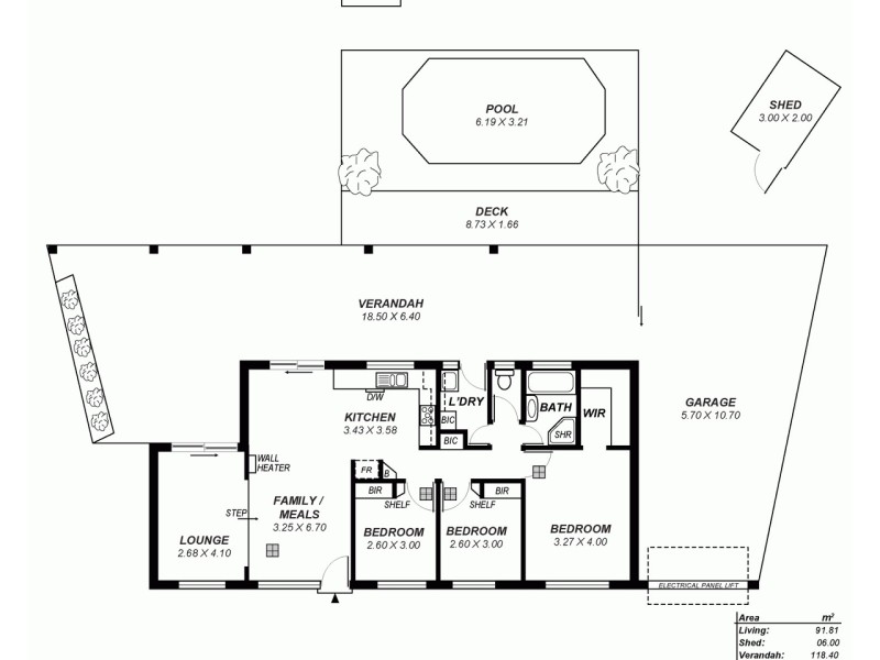 40 Zwerner Drive, Hallett Cove SA 5158 Floorplan