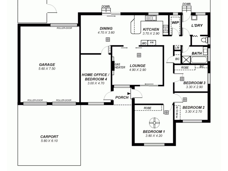 525 States Road, Hackham SA 5163 Floorplan