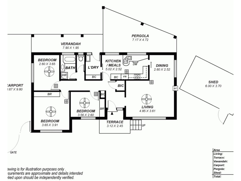 26 Pembroke Drive, Reynella SA 5161 Floorplan