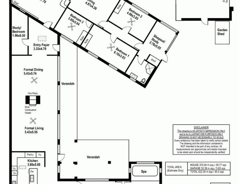 4 Wurlie Road, Aldinga Beach SA 5173 Floorplan