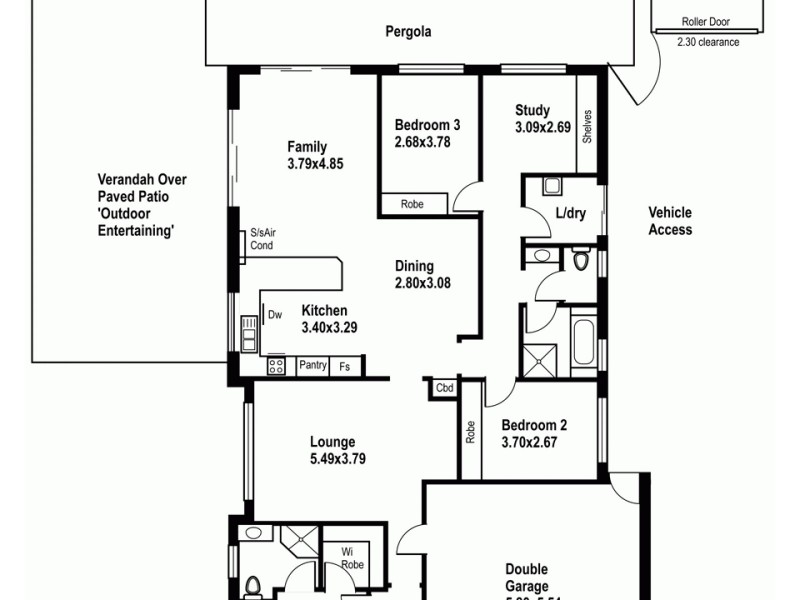 16 Simone Crescent, Morphett Vale SA 5162 Floorplan
