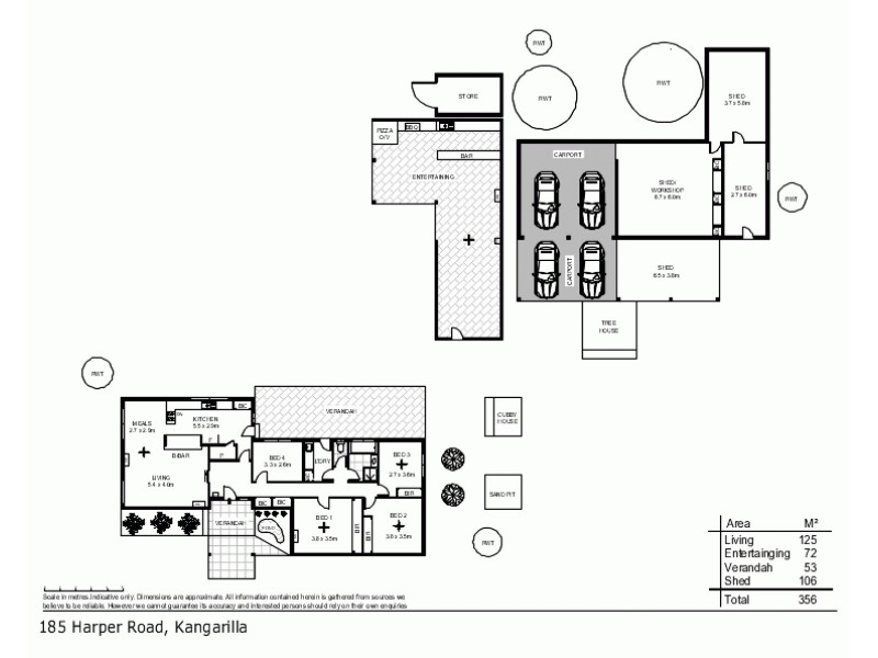 185 Harper Rd, Kangarilla SA 5157 Floorplan