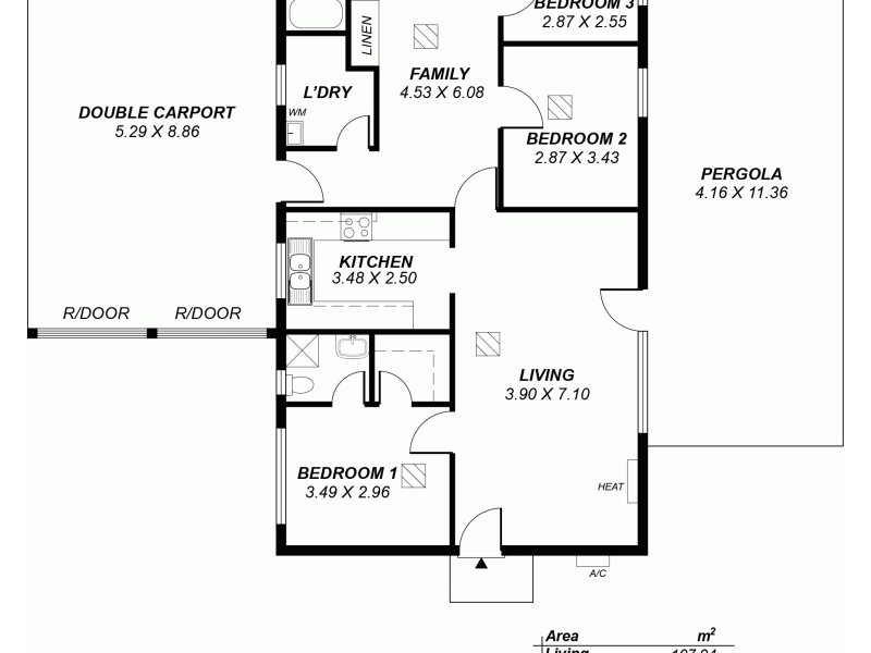 17 Brigalow Road, Morphett Vale SA 5162 Floorplan