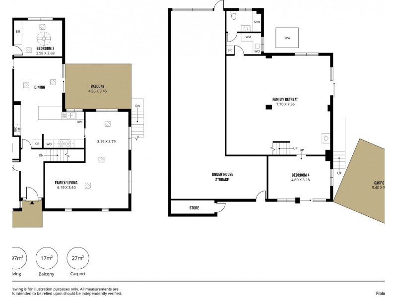 9  Treetop Terrace, Belair SA 5052 Floorplan
