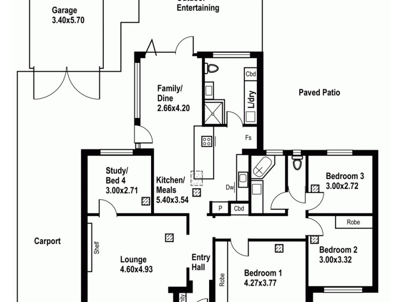 28 Petersen Crescent, Port Noarlunga SA 5167 Floorplan