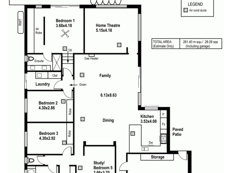 95 Woodend Road, Trott Park SA 5158 Floorplan