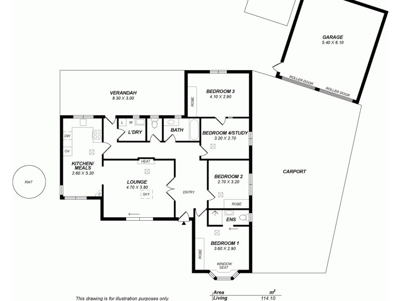 5 Pembry Crescent, Morphett Vale SA 5162 Floorplan