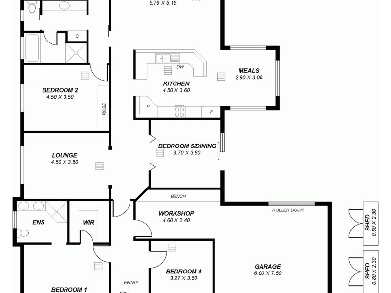 21 Brooklyn Drive, Hallett Cove SA 5158 Floorplan