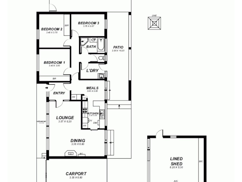 4 Cave Court, Morphett Vale SA 5162 Floorplan