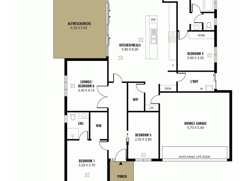 45 Beachport Road, Seaford Rise SA 5169 Floorplan