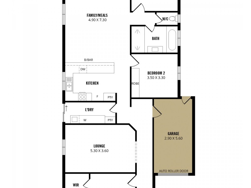 23 – 25 Debham Street, Morphett Vale SA 5162 Floorplan