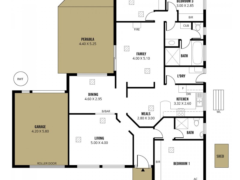 12 Lyons Circuit, Trott Park SA 5158 Floorplan