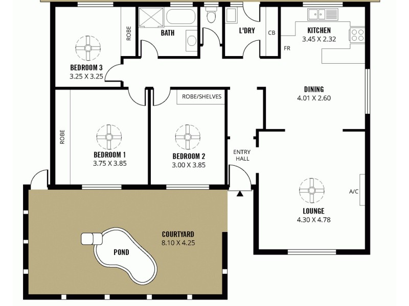 63 Doctors Road, Morphett Vale SA 5162 Floorplan