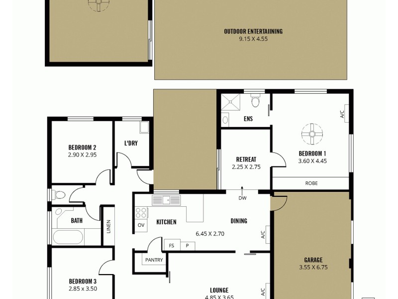 28 Ayre Street, Morphett Vale SA 5162 Floorplan
