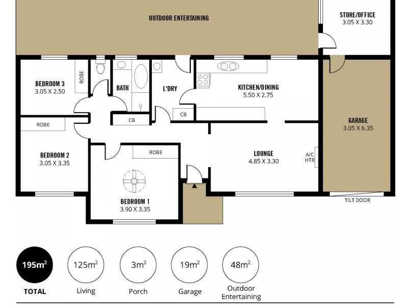 42 Thames Drive, Reynella SA 5161 Floorplan