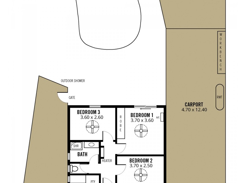 3 Castle Road, Christies Beach SA 5165 Floorplan