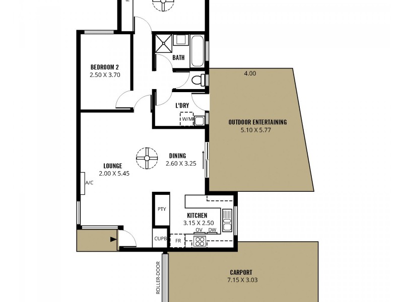 2/155 States Road, Morphett Vale SA 5162 Floorplan