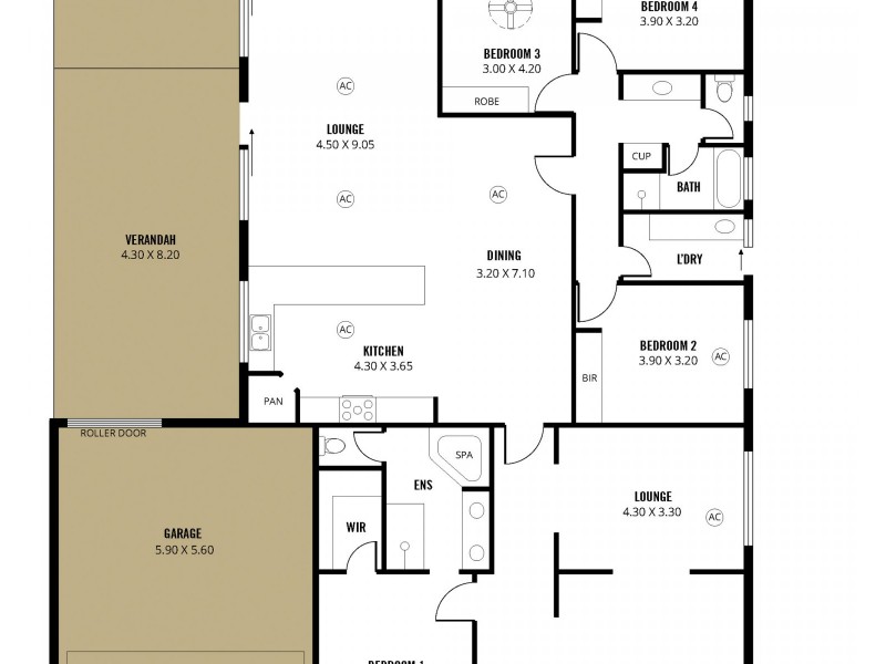 14 Paula Court, Mclaren Flat SA 5171 Floorplan