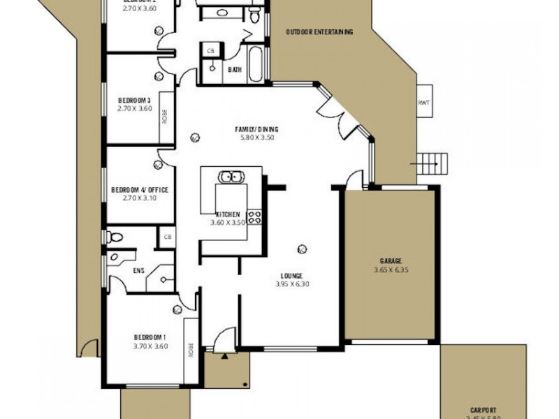 23 Slade Crescent, Hallett Cove SA 5158 Floorplan