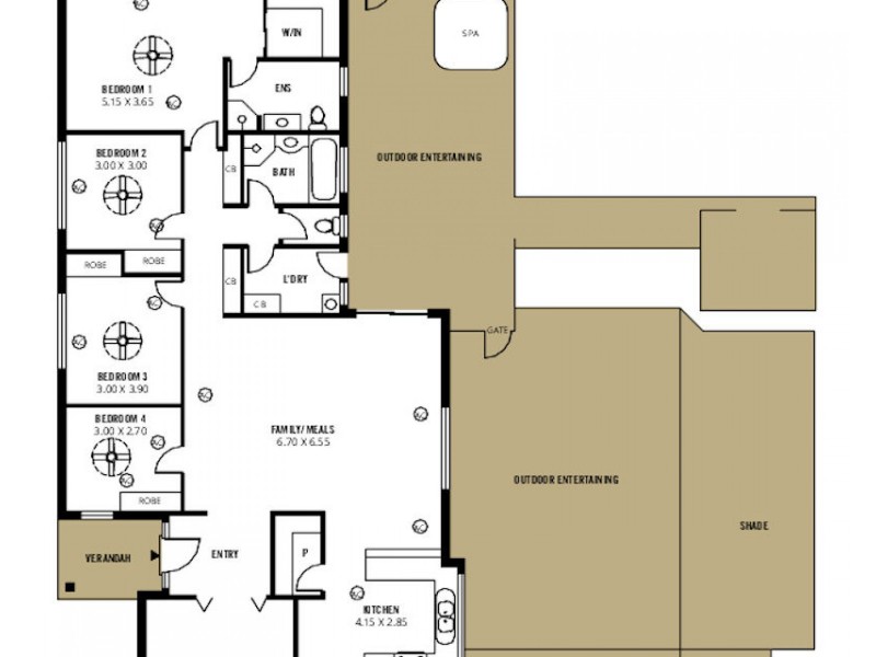 38 Spriggs Road, Onkaparinga Hills SA 5163 Floorplan