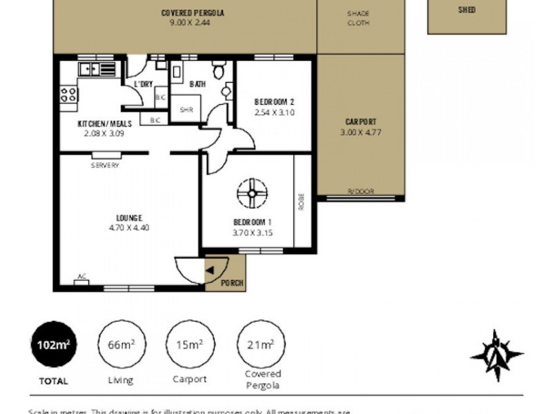 6/42-44 Barnes Avenue, Marleston SA 5033 Floorplan