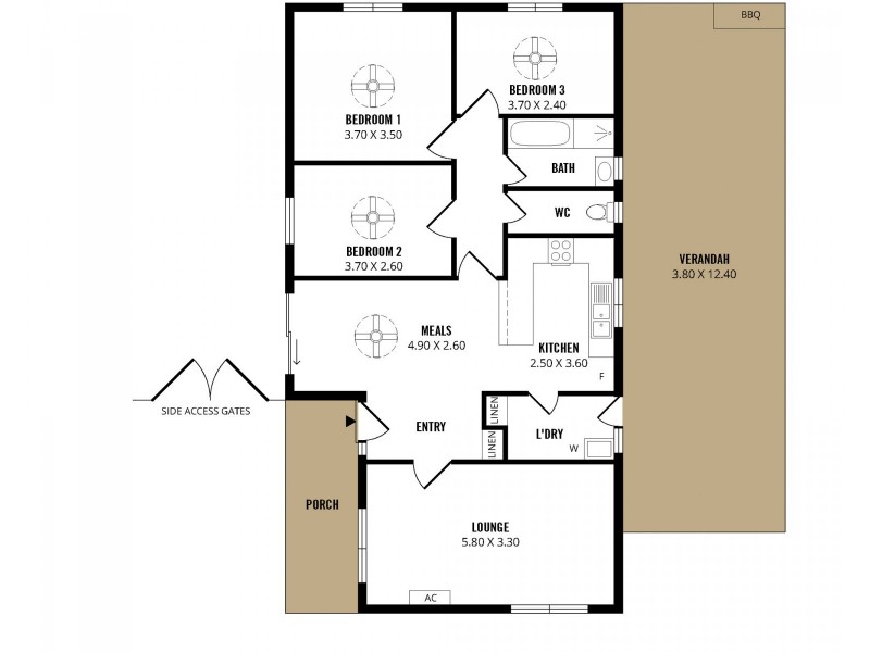 6 Sherry Court, Huntfield Heights SA 5163 Floorplan