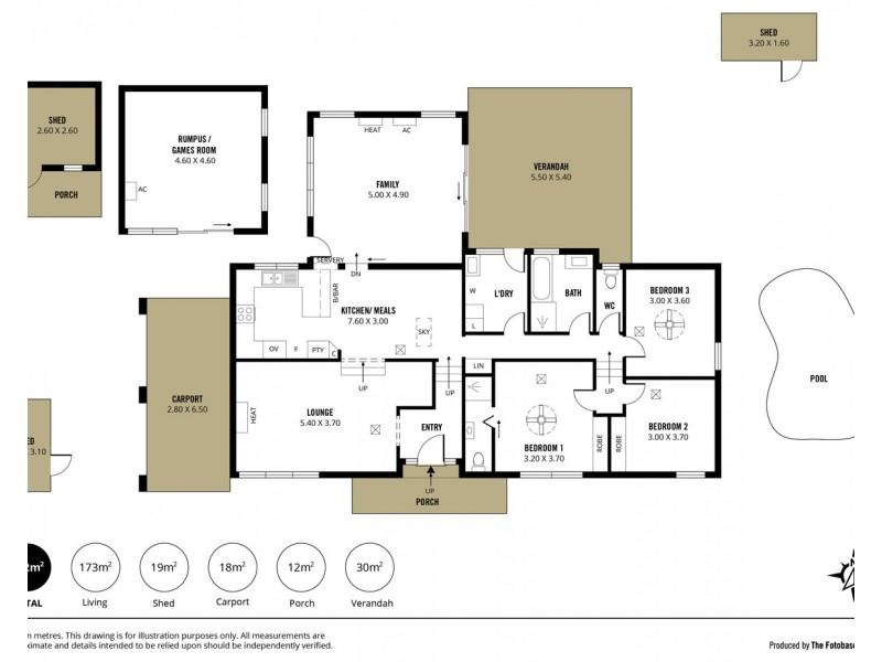 2 Mellors Avenue, O’halloran Hill SA 5158 Floorplan