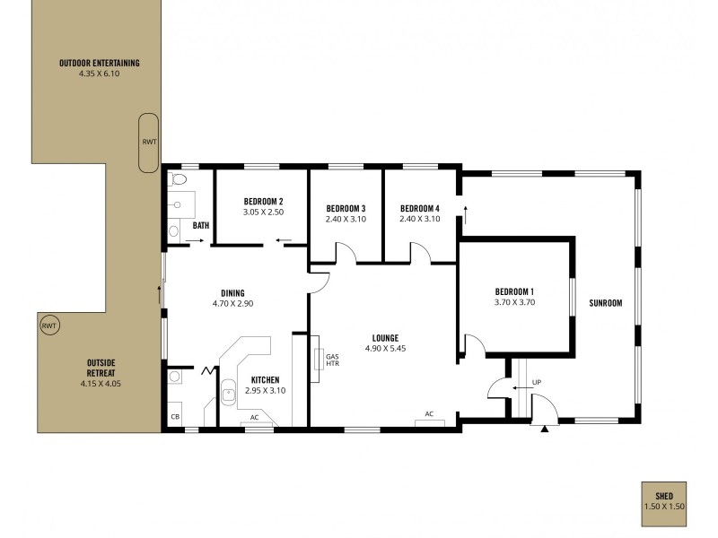 14 Alan Street, Port Noarlunga SA 5167 Floorplan