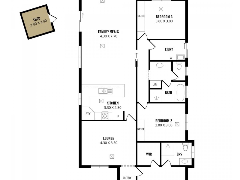 24 Nautical Circuit, Seaford Meadows SA 5169 Floorplan