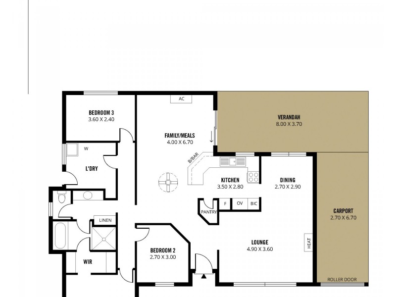 52 Sir James Hardy Way, Woodcroft SA 5162 Floorplan