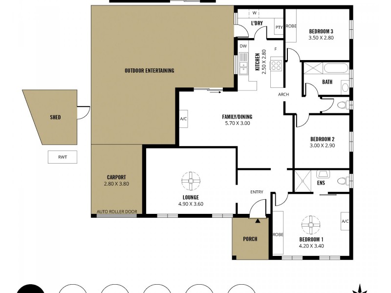 3 Gillard Court, Old Reynella SA 5161 Floorplan