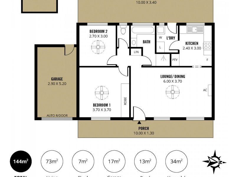 3/39-41 Chynoweth Avenue, Hackham SA 5163 Floorplan