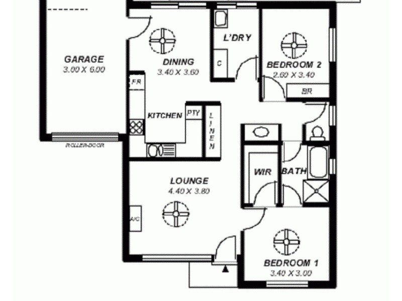 2/99 Flaxmill Road, Morphett Vale SA 5162 Floorplan
