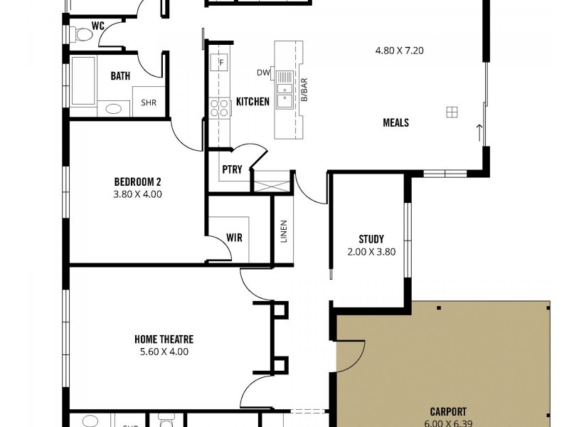 9 Miranda Place, Seaford Meadows SA 5169 Floorplan