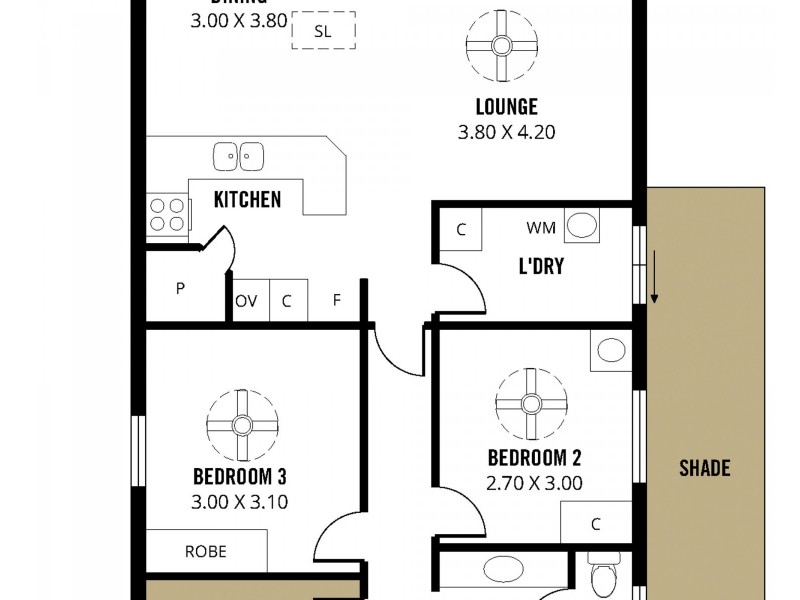 23 Deane Avenue, Noarlunga Downs SA 5168 Floorplan