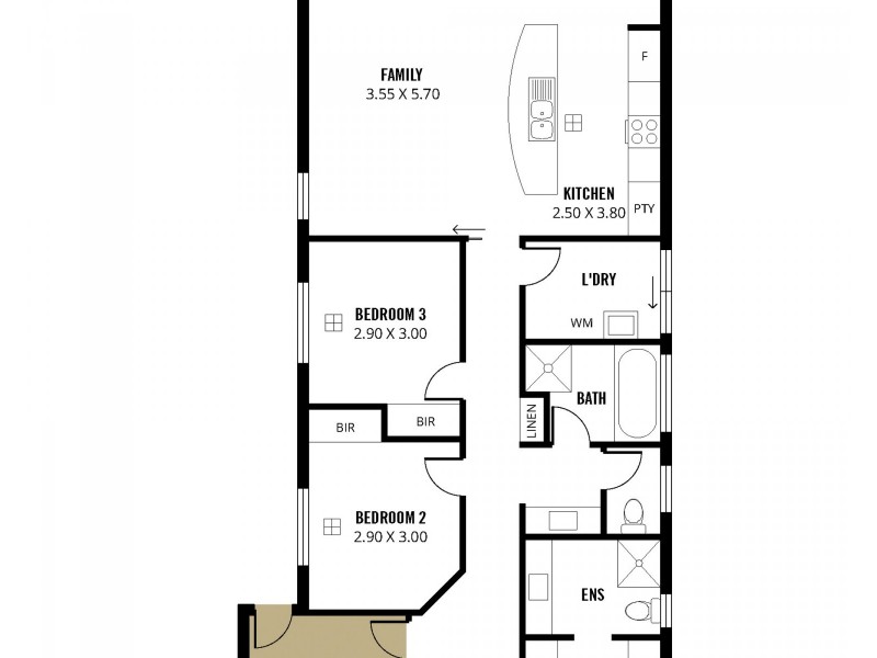 14 Powell Place, Morphett Vale SA 5162 Floorplan