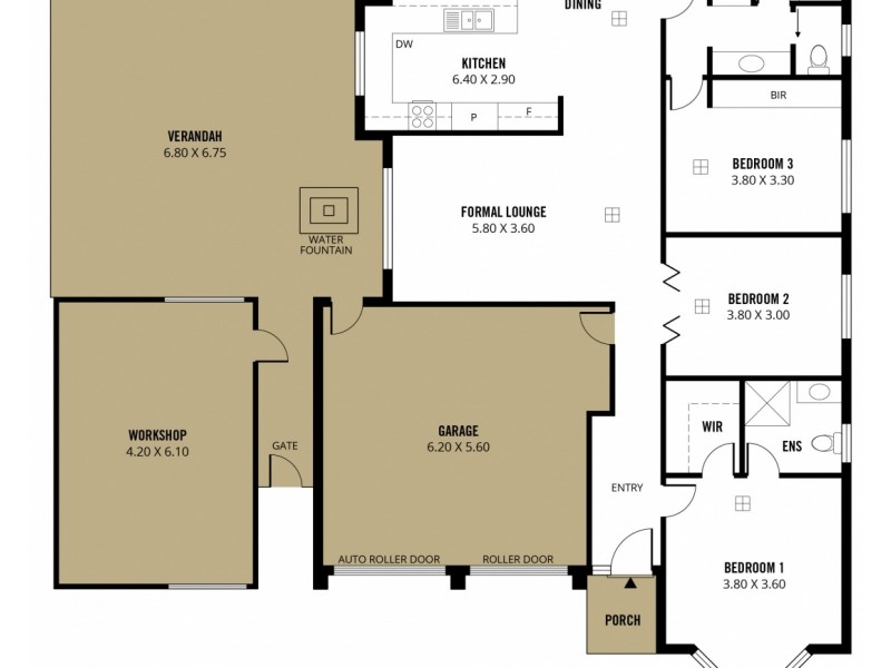 4 Phillip Court, Hallett Cove SA 5158 Floorplan