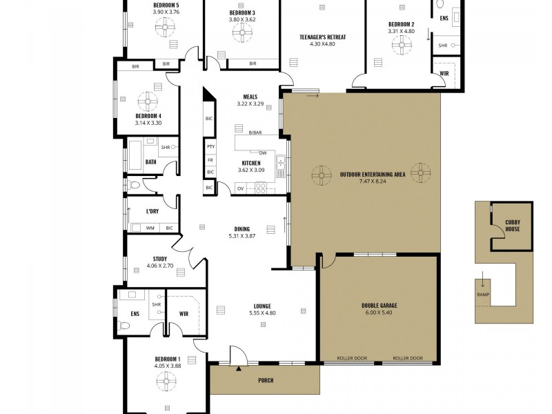 25 Walford Drive, Onkaparinga Hills SA 5163 Floorplan