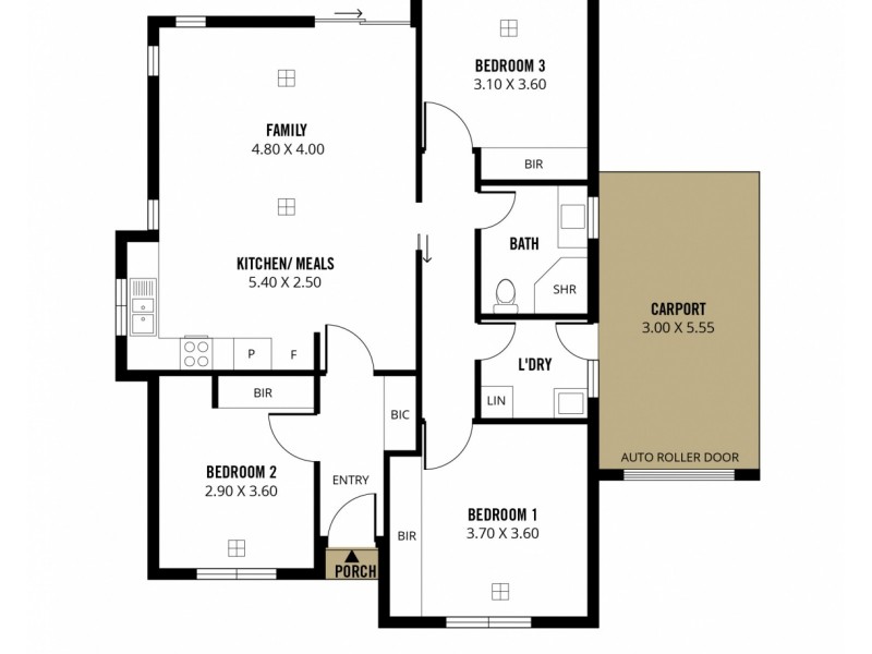 1 Sky Street, Woodcroft SA 5162 Floorplan