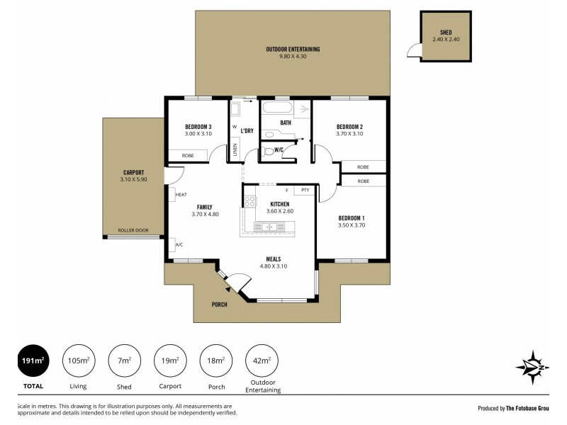 3 Oceanic Close, Seaford Rise SA 5169 Floorplan