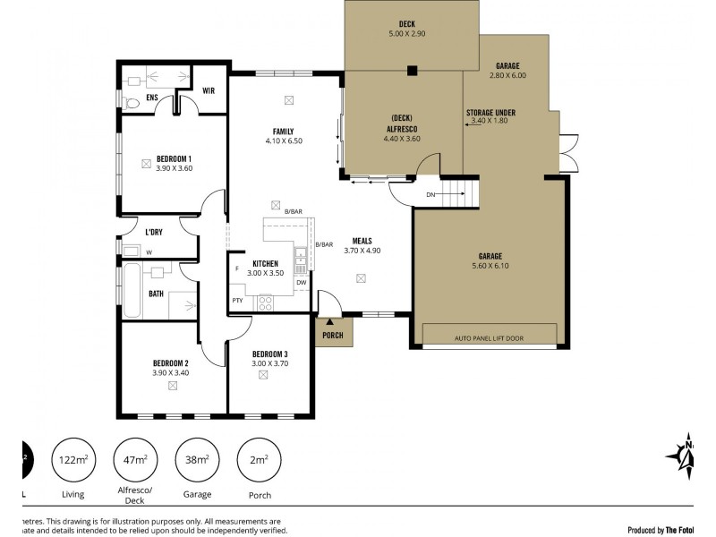 25 Yeltana Avenue, Huntfield Heights SA 5163 Floorplan