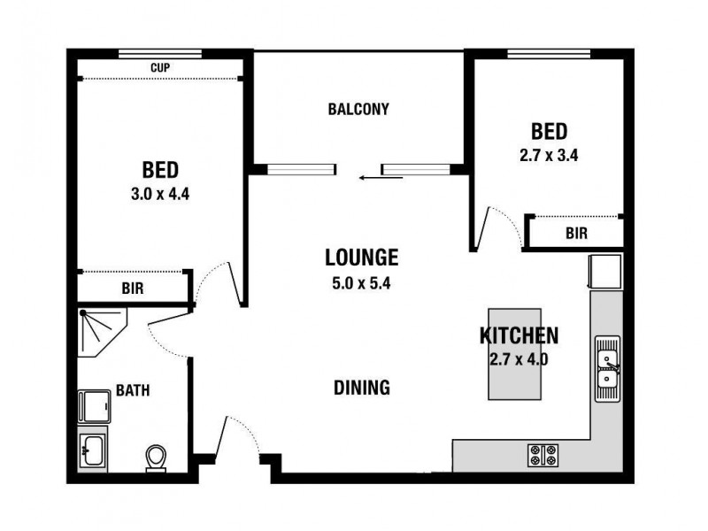 5/13 Hurtle Parade, Mawson Lakes SA 5095 Floorplan