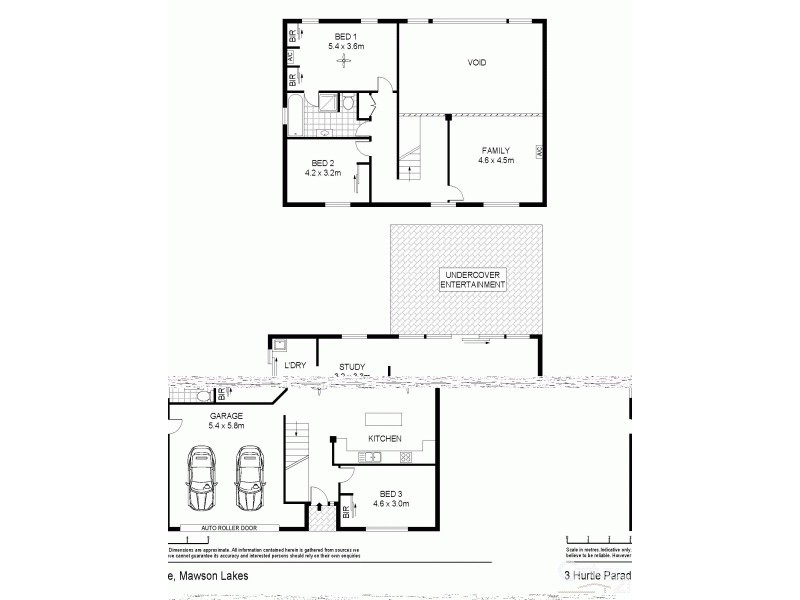 3 Hurtle Parade, Mawson Lakes SA 5095 Floorplan