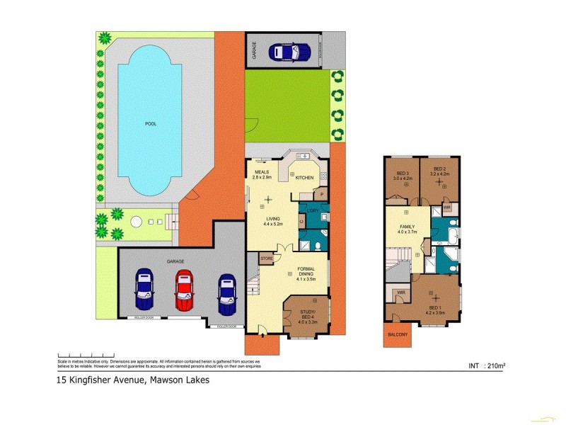 15 Kingfisher Avenue, Mawson Lakes SA 5095 Floorplan